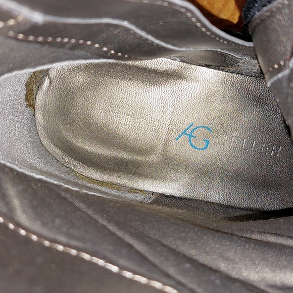 Andrew Geller black ankle suade boots - Picture 4 of 13